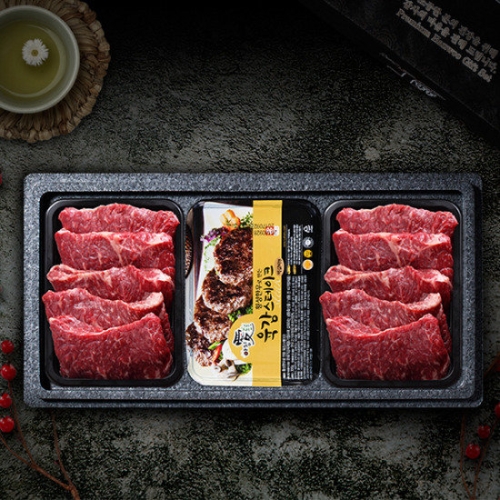 명품횡성청정한우 본가누리 갈비혼합세트 11호 1.7kg (1개)_이미지