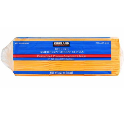 코스트코 커클랜드 시그니춰 아메리칸 치즈 120매입 2.27kg이미지입니다. 누르면 해당 게시물로 새창이동합니다.