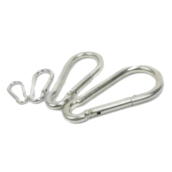 노마드 강철비너 6cm (10개)_이미지