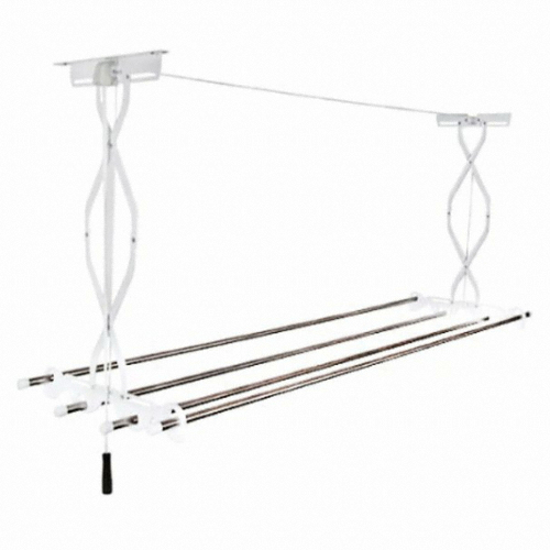 동진산업 둘더스 스텐봉 천장건조대 4단_이미지