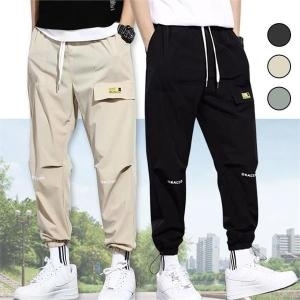 라일리 Rly 조거 팬츠 남성 봄 여름 운동 작업 여행 포켓 밴딩 S9759053