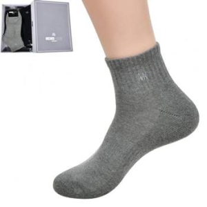 미치코런던 신사 무지 파일 단목 양말0089bb