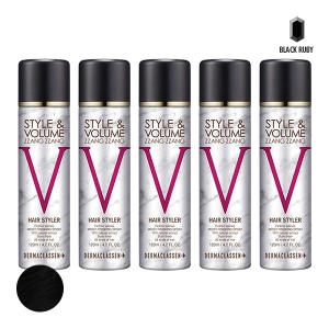 더마클라센 스타일앤 볼륨짱짱 흑채 스프레이 블랙 120ml (5개)