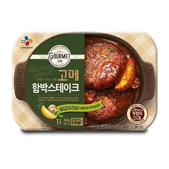 CJ제일제당 고메 함박스테이크 200g (1개)