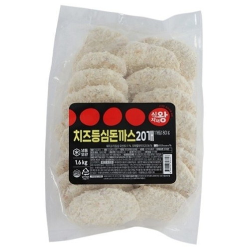 푸디스트 식자재왕 치즈등심돈까스 1.6kg이미지입니다. 누르면 해당 게시물로 새창이동합니다.