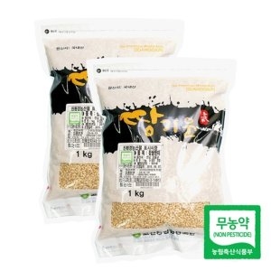 고산농협 친환경 땅기운 찹쌀현미 1kg (2개)_이미지