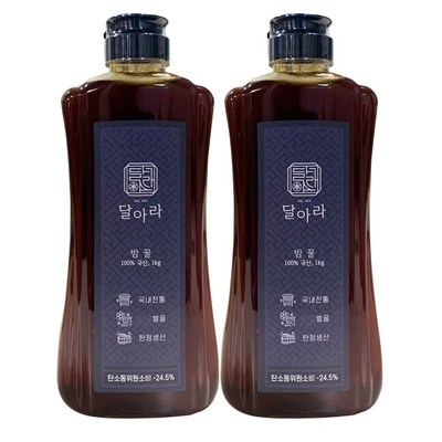 [불명] 달아라 밤꿀 1kg (2개)_이미지