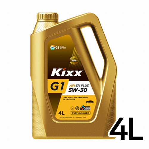 GS칼텍스 킥스 G1 SN PLUS 5W30 4L (1개)