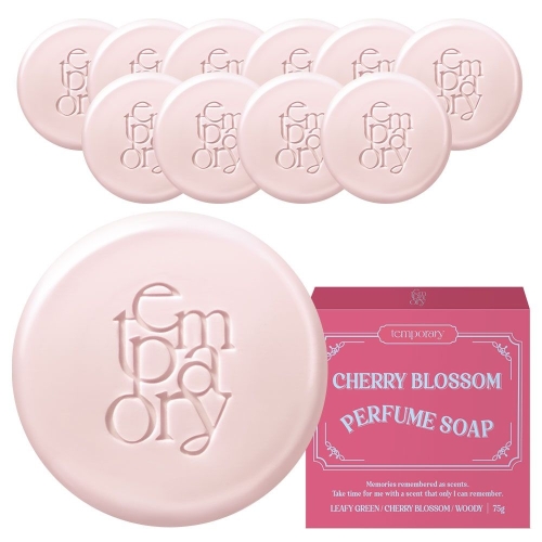 폴메디슨 템포러리 퍼퓸 목욕비누 체리블라썸향 75g (10개)_이미지