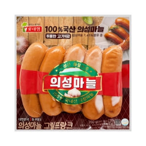 롯데햄 의성마늘 프랑크 350g (1개)_이미지