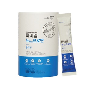  대상웰라이프 마이밀 뉴프로틴 플레인 17g 20포 [2개]