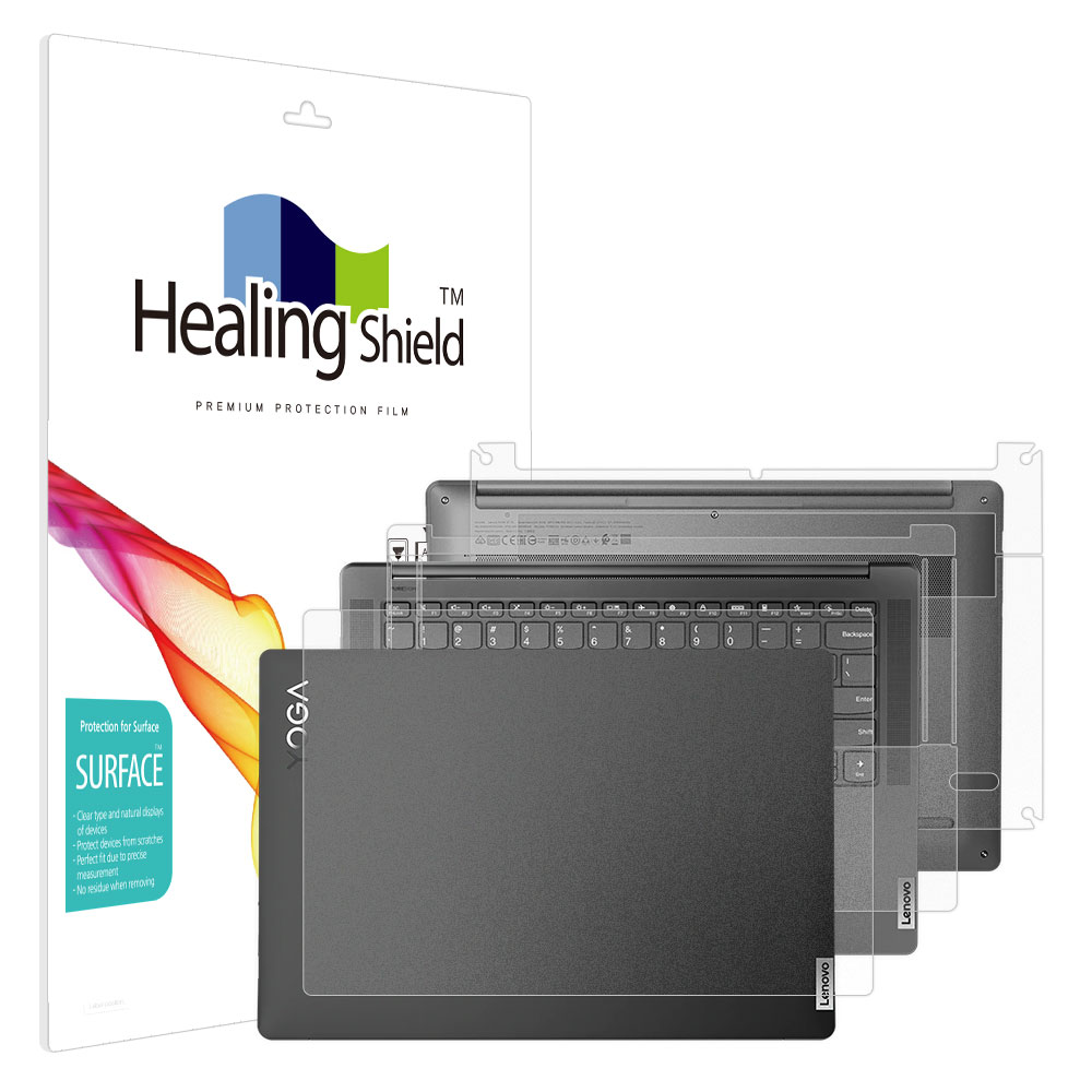 폰트리 힐링쉴드 레노버 요가 Slim7 ProX 14ARH7 무광 외부보호필름 3종 세트_이미지