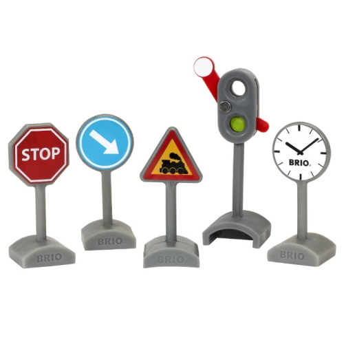브리오 브리오 도로 표지판 세트 33864