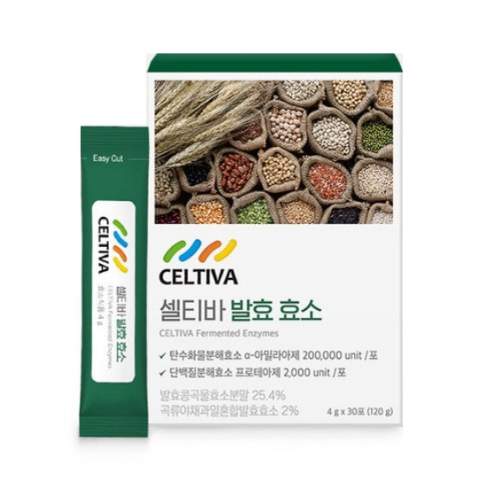 셀티바 발효 효소 30포이미지입니다. 누르면 해당 게시물로 새창이동합니다.