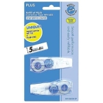 플러스 화이퍼 MR WH-605R-2P 수정테이프 리필 (2입x1개)_이미지