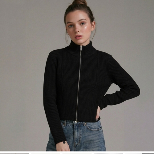 행텐 여성하이넥집업가디건 10540-140-865-37V-SH 1008318