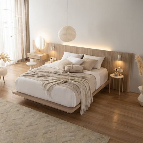 리바트 에스테틱 호텔 침대 LK (매트별도)_이미지