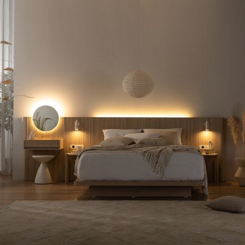 리바트 에스테틱 호텔 침대 LK (매트별도)_이미지