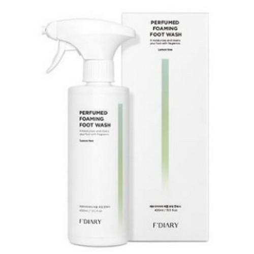 에프다이어리 퍼퓸 풋샴푸 포밍 풋워시 레몬트리 400ml (1개)