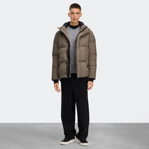 캐나다구스 남성 에버렛 푸퍼 Melange Beige _Q256AMDB06MEN