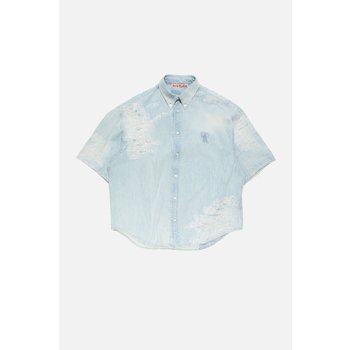 아크네스튜디오 스튜디오 긴팔 셔츠 BB0679 228 LIGHT BLUE_이미지