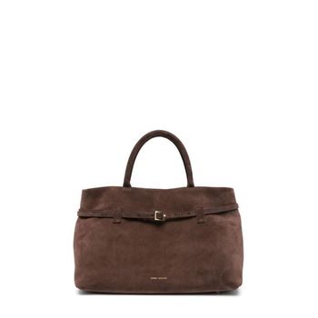 마누아틀리에 수제 스웨이드 가죽 토트백 154230256