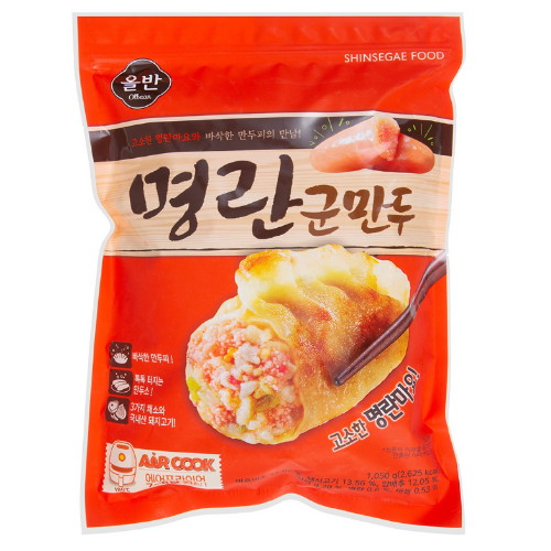 신세계푸드 올반 명란 군만두 1.05kg