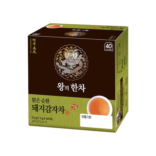 쌍계명차 왕의한차 돼지감자차 40티백이미지입니다. 누르면 해당 게시물로 새창이동합니다.