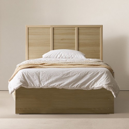 BIF보루네오 호텔라인 3서랍 수납 침대 SS (매트별도)_이미지