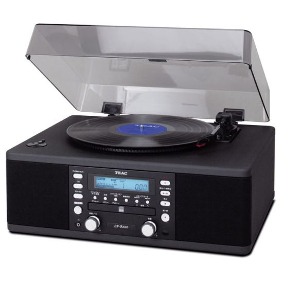 티악 LP-R400 턴테이블 CD레코더