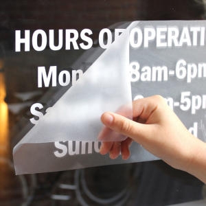 [불명] 글자컷팅 스티커제작 유리창글씨 레터링_이미지