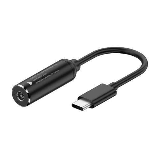 라이트컴 COMS JA237 DC 3.5x1.35 to Type C 젠더 (0.15m)_이미지