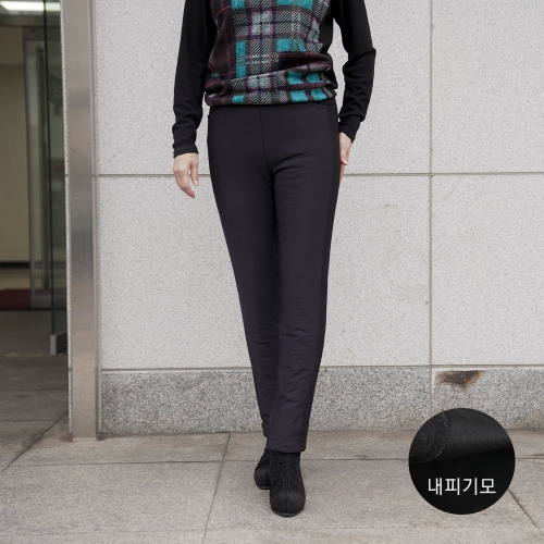 P91815 득템 폭신 앞패딩 슬림밴딩팬츠 마담의류