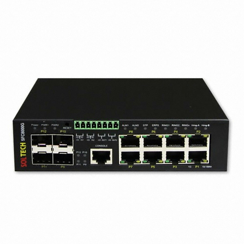 SOLTECH SFC8000G 스위치허브_이미지