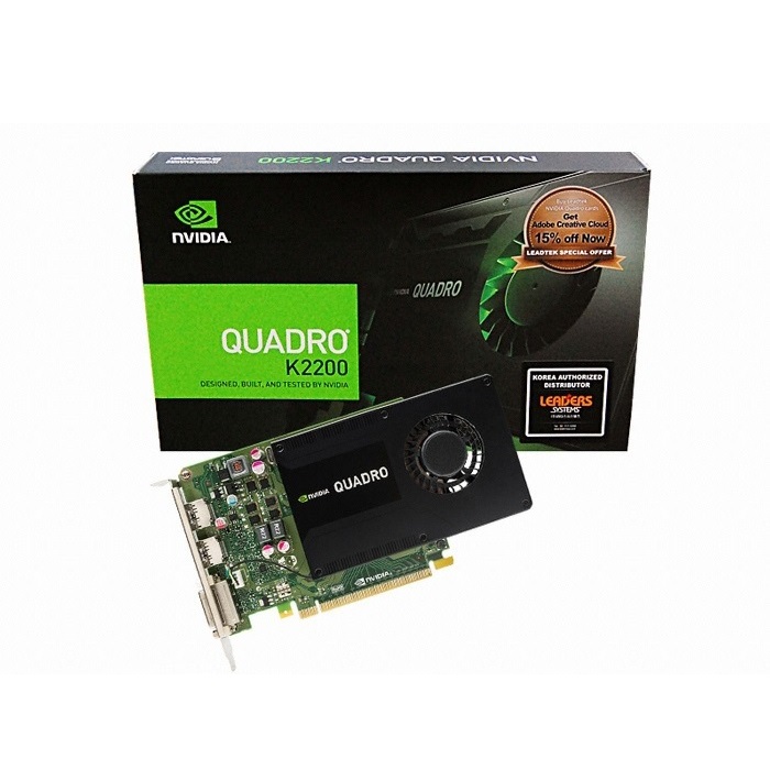 NVIDIA 쿼드로 K2200 D5 4GB ABKO