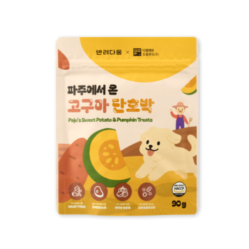  아크 반려다움 파주에서 온 고구마 단호박 90g [1개]