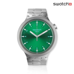 스와치 빅 볼드 아이러니 FOREST FACE SB07S101G