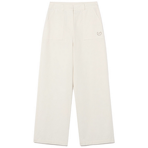 로라로라 COTTON POCKET PANTS (화이트)_이미지