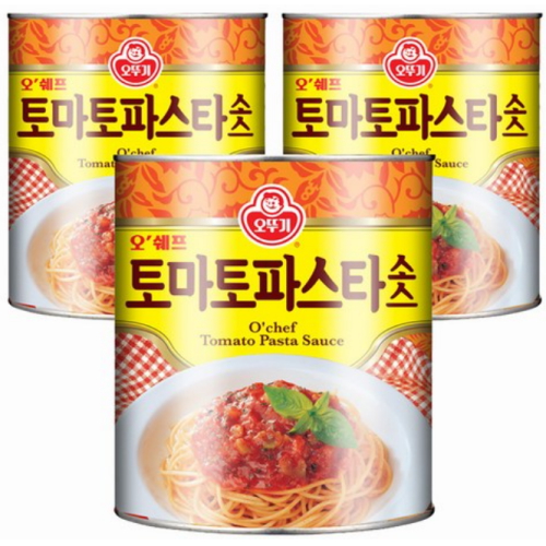 오뚜기 오쉐프 토마토 파스타소스 3kg (3개)