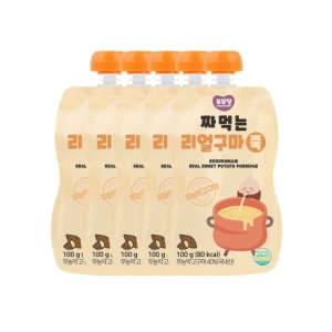  또또맘 짜먹는 리얼구마 죽 100g [5개]