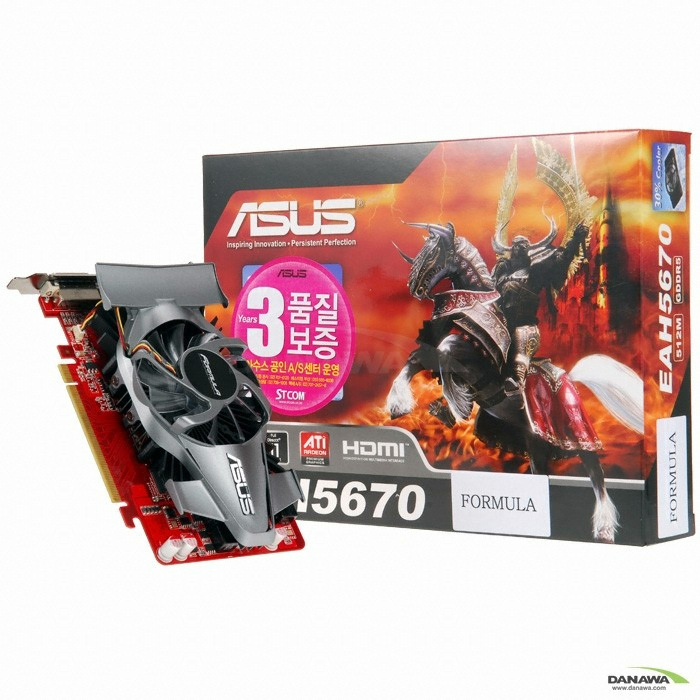 ASUS 라데온 HD 5670 EAH5670 D5 512MB FORMULA_이미지