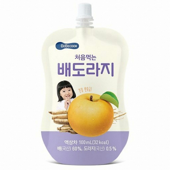 베베쿡 처음먹는 배도라지 100ml (32개)_이미지