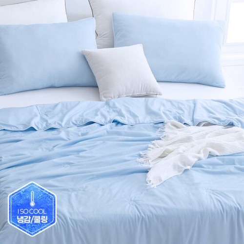 에어룸 접촉냉감 아이스쿨 여름 냉감이불 베개커버 세트 (슈퍼싱글 SS)_이미지