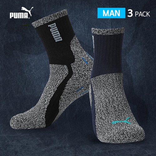 푸마 푸마 아웃도어 남성 등산양말 3족 PUO31085
