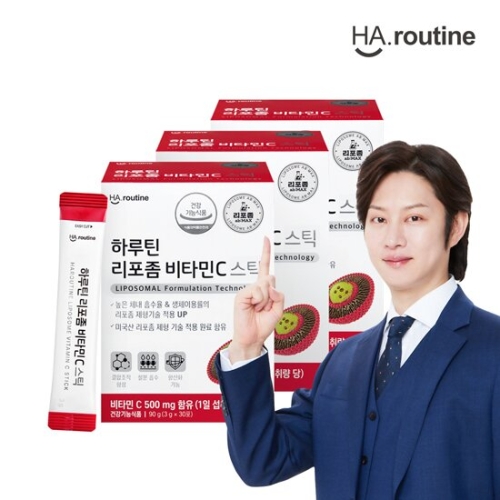 하루틴 리포좀 비타민C 스틱 30포 (3개)_이미지