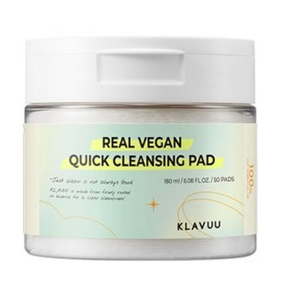 리얼 비건 퀵 클렌징 패드 50매