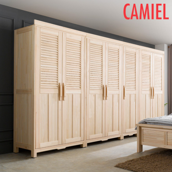 옹이없는 편백나무 옷장세트 3520