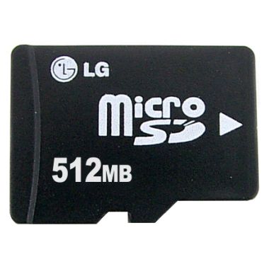 LG전자 micro SD (512MB)