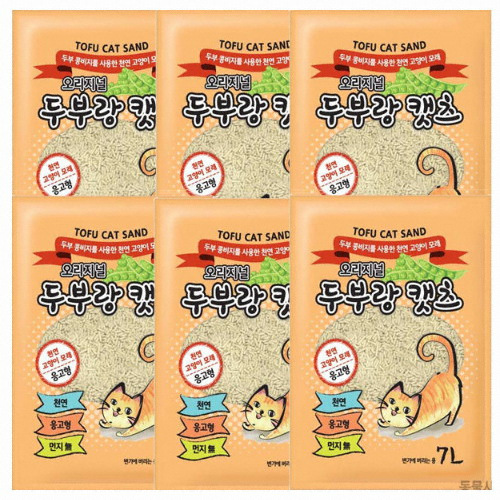두부랑캣츠 이코노미 오리지널 2.6kg (6개)_이미지