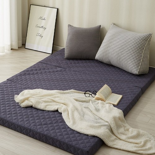 아미앙스 탄탄한 고밀도 3단 접이식 토퍼 매트리스 Q (8cm)